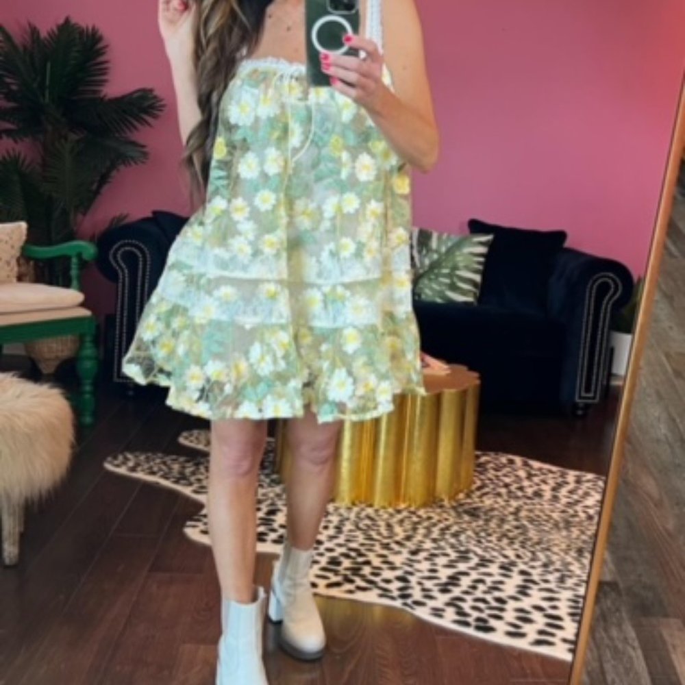 For Love & Lemons Rachel Mini Dress NWT - Picture 7 of 8